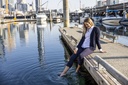 Cutter & Buck - Tofino Pants Ladies Dark Navy S