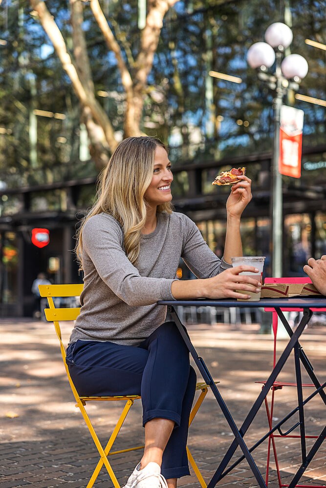 Cutter & Buck - Tofino Pants Ladies Steel Grey Melange XL